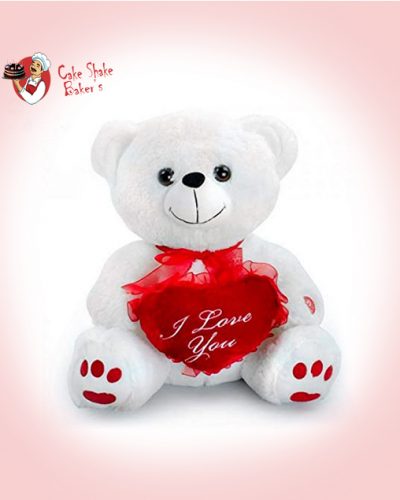 Teddy for your love Gift Cake Shake Bakers