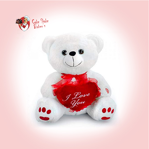 Teddy for your love Gift Cake Shake Bakers
